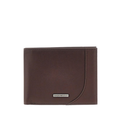 EMPORIO ARMANI Leather bi-fold wallet