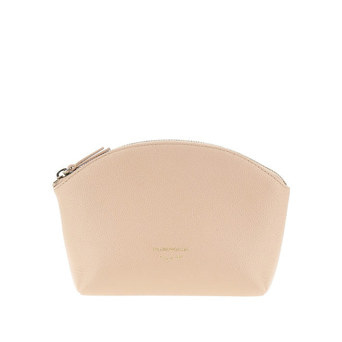 EMPORIO ARMANI Grained leather pouch