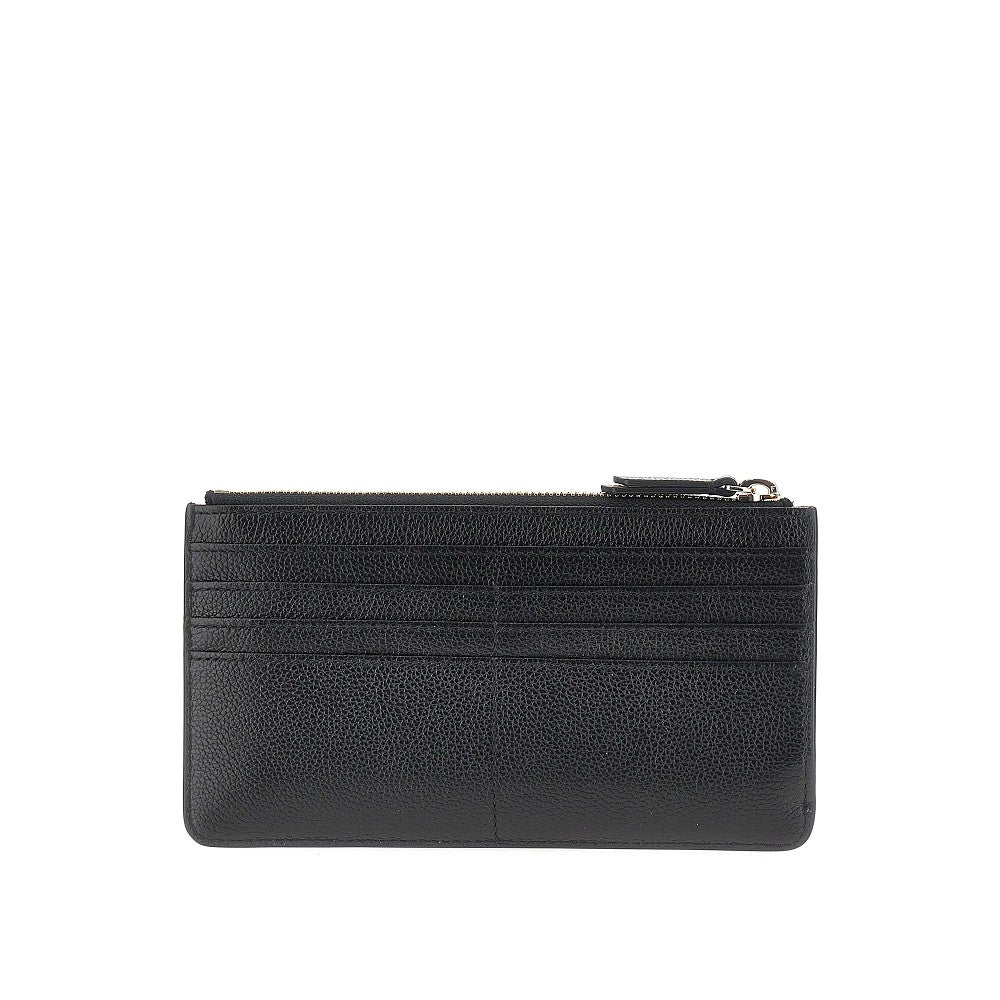 EMPORIO ARMANI Faux leather cardholder pouch