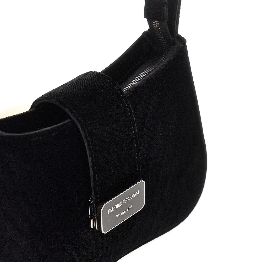EMPORIO ARMANI Nappa leather mini bowling bag