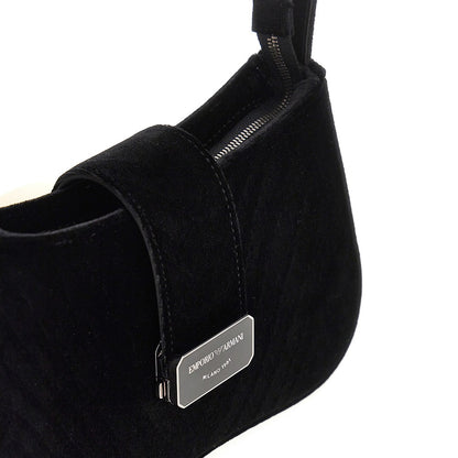 EMPORIO ARMANI Nappa leather mini bowling bag