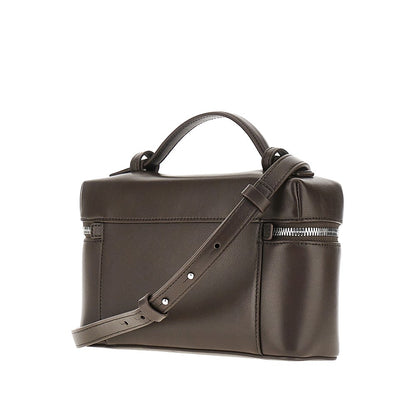 EMPORIO ARMANI Vanity case' nappa leather bag