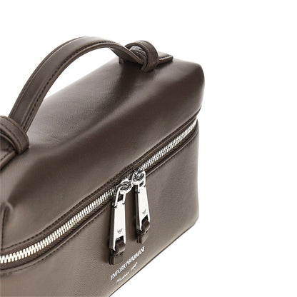 EMPORIO ARMANI Vanity case' nappa leather bag
