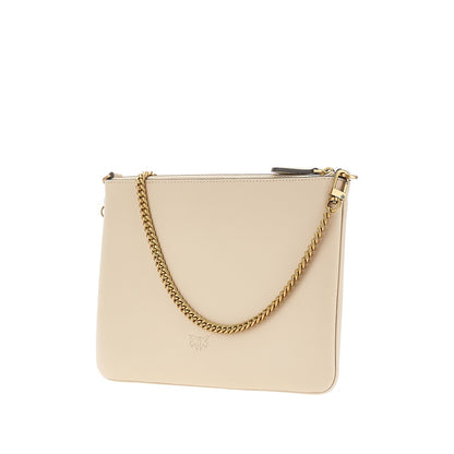 PINKO Flat Classic leather pouch