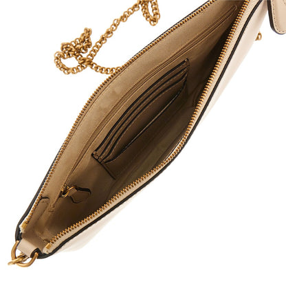 PINKO Flat Classic leather pouch