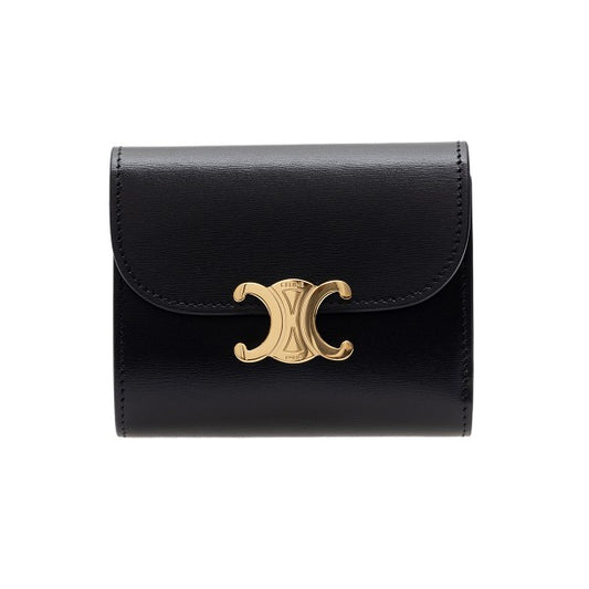 CELINE Leather small wallet