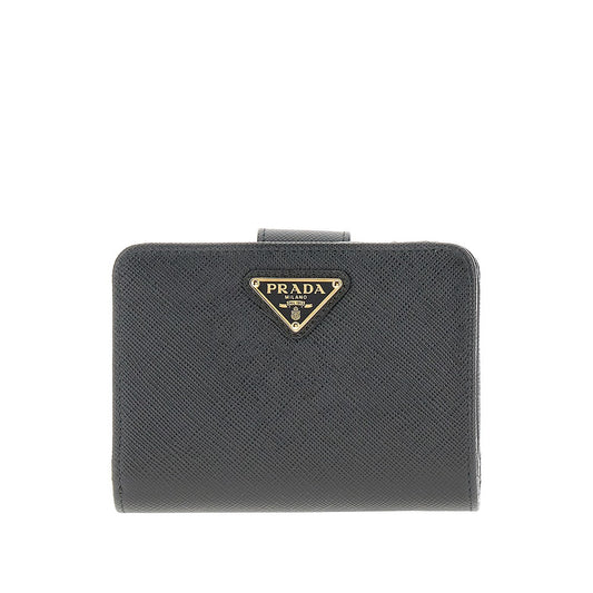 PRADA Saffiano leather small wallet with zip