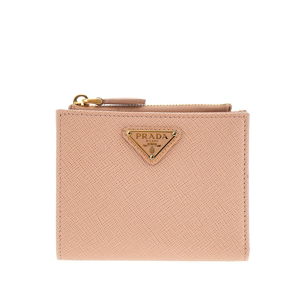 Prada Saffiano leather bi-fold wallet