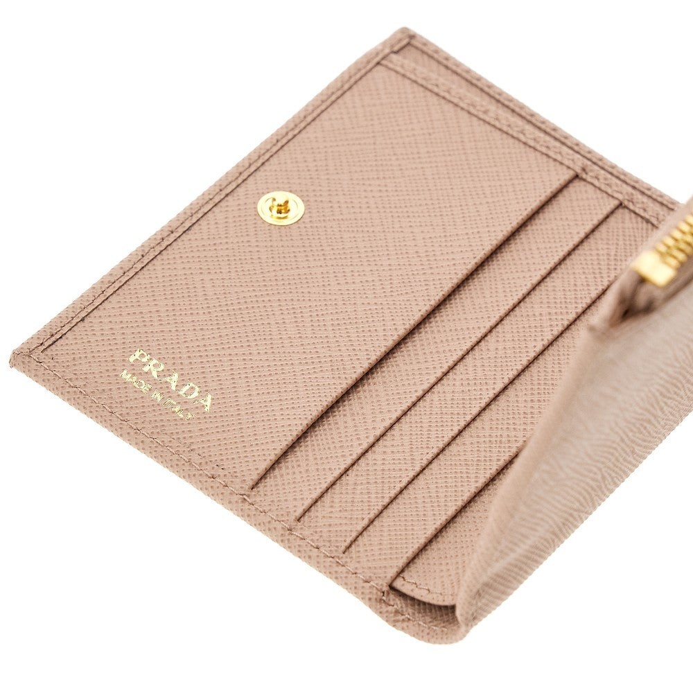 Prada Saffiano leather bi-fold wallet