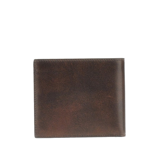 Prada Vintage effect leather bi-fold wallet