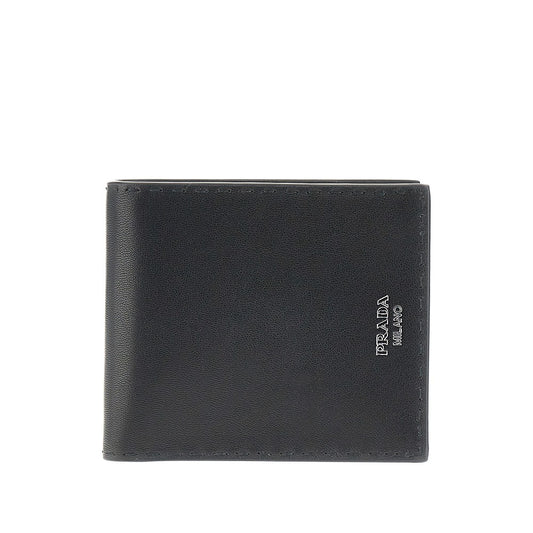 Prada Antique nappa leather bi-fold wallet