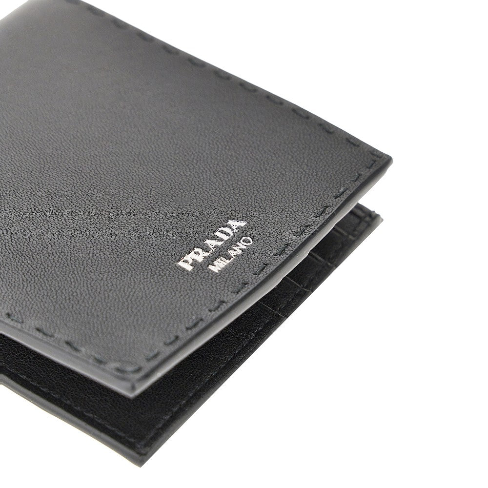 Prada Antique nappa leather bi-fold wallet