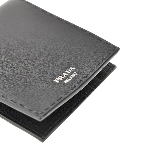 Prada Antique nappa leather bi-fold wallet
