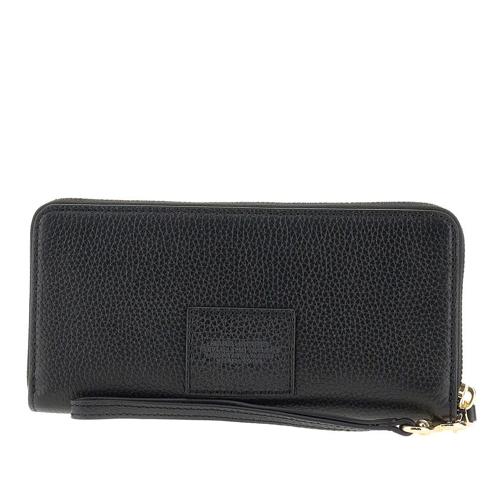 MARC JACOBS Grained leather zip-around wallet