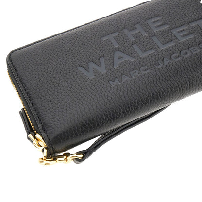 MARC JACOBS Grained leather zip-around wallet