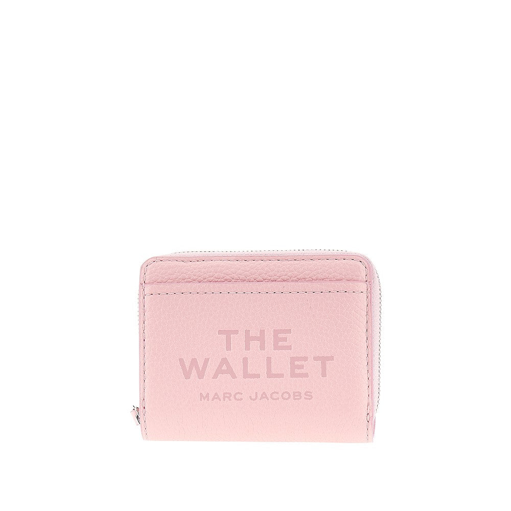 MARC JACOBS Grained leather mini compact wallet