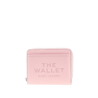 MARC JACOBS Grained leather mini compact wallet