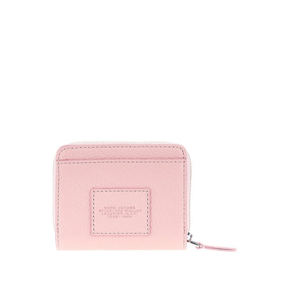 MARC JACOBS Grained leather mini compact wallet