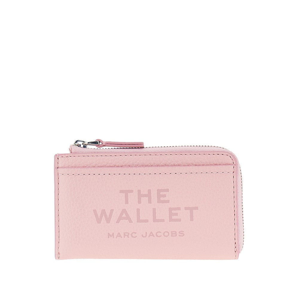 MARC JACOBS Grained leather zip wallet