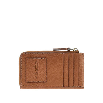 MARC JACOBS Grained leather zip wallet