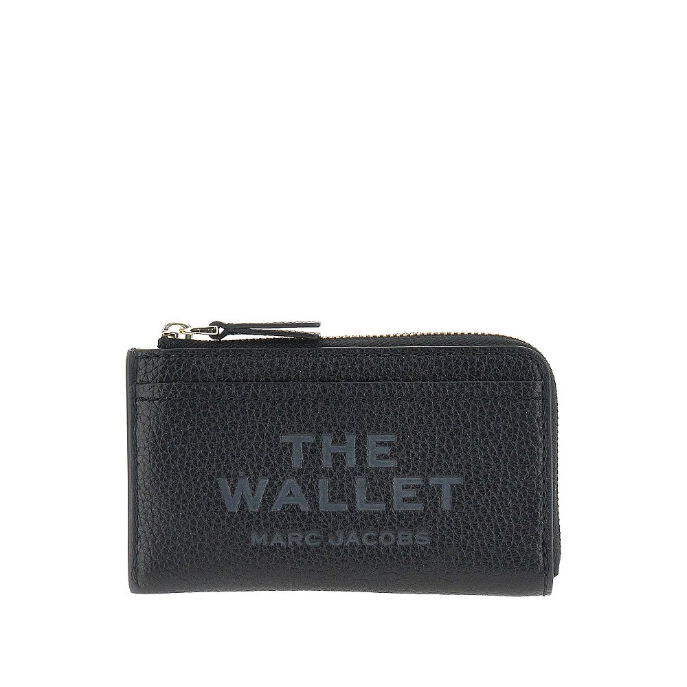 MARC JACOBS Grained leather zip wallet