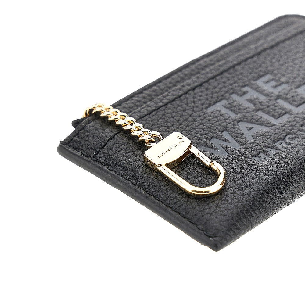 MARC JACOBS Grained leather zip wallet