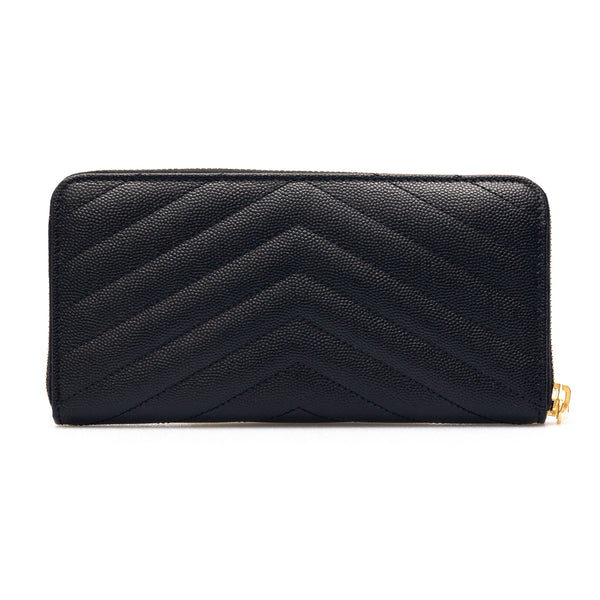Saint Laurent 'Cassandre' leather zip-around wallet