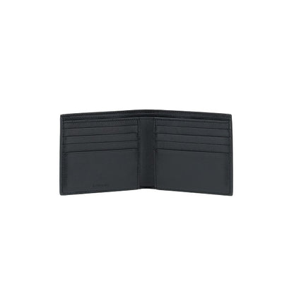 BALENCIAGA Grained leather bi-fold wallet