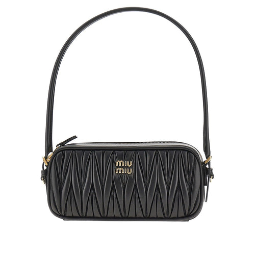 Miu Miu Matelassé nappa leather mini bag
