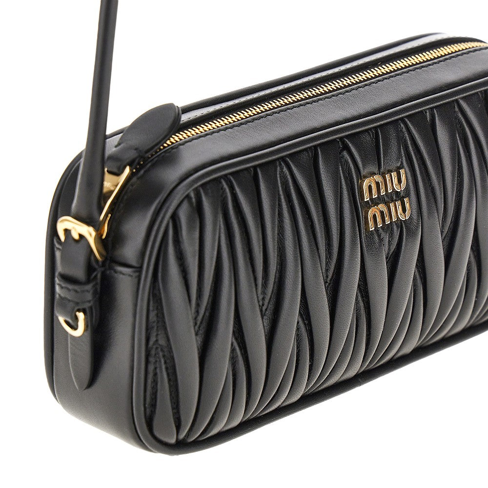 Miu Miu Matelassé nappa leather mini bag
