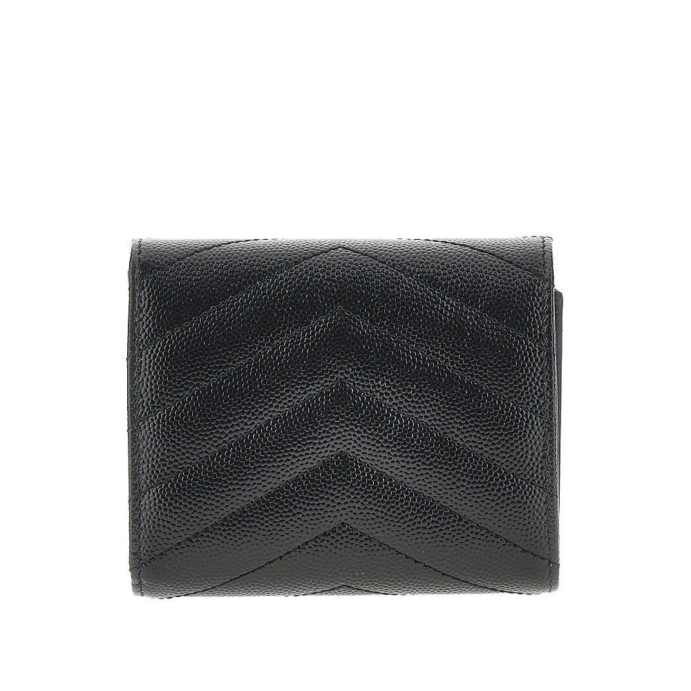 SAINT LAURENT Cassandre' leather multi-folded wallet