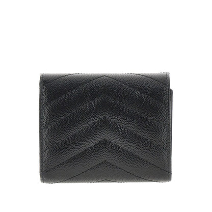 SAINT LAURENT Cassandre' leather multi-folded wallet
