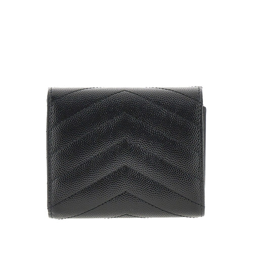 SAINT LAURENT Cassandre' leather multi-folded wallet