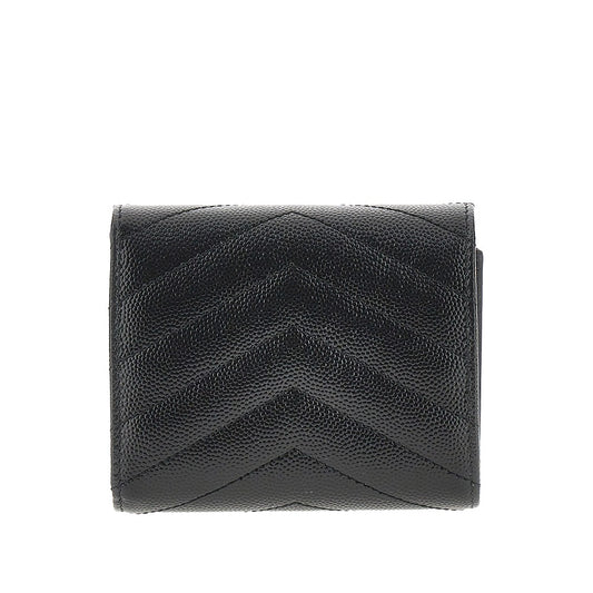 SAINT LAURENT Cassandre' leather multi-folded wallet