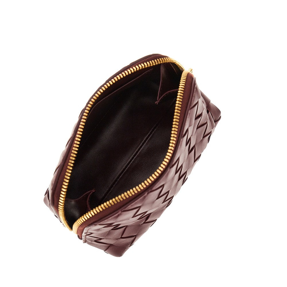 BOTTEGA VENETA Intrecciato leather pouch