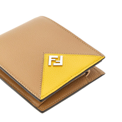 FENDI Grained leather 'Fendi Lui' wallet
