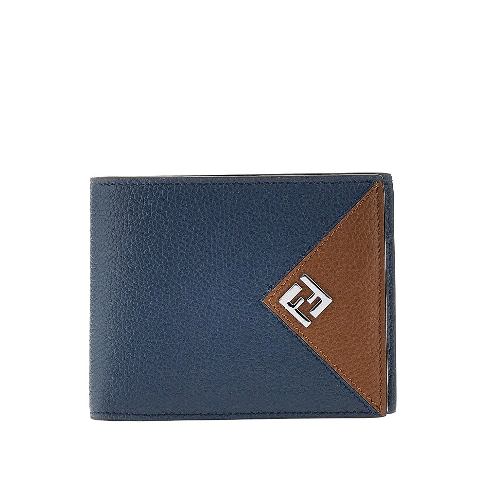 FENDI Grained leather 'Fendi Lui' wallet