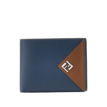 FENDI Grained leather 'Fendi Lui' wallet