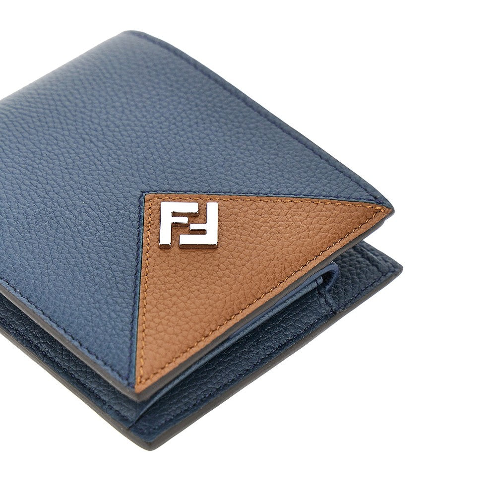 FENDI Grained leather 'Fendi Lui' wallet