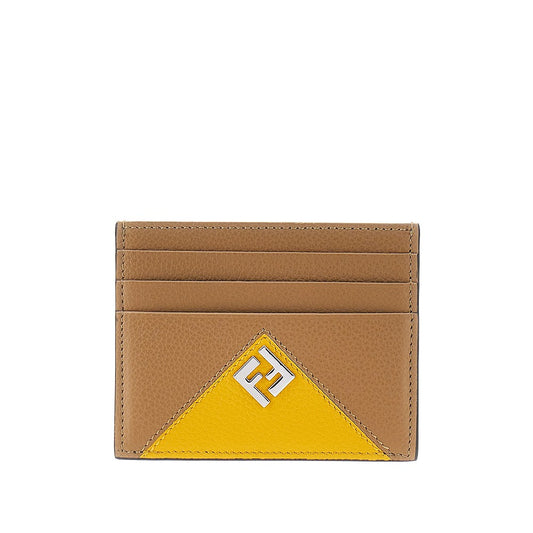 FENDI Fendi Lui' grained leather cardholder