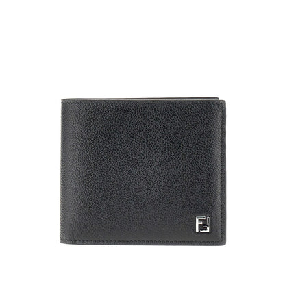 Fendi 'FF' leather bi-fold wallet