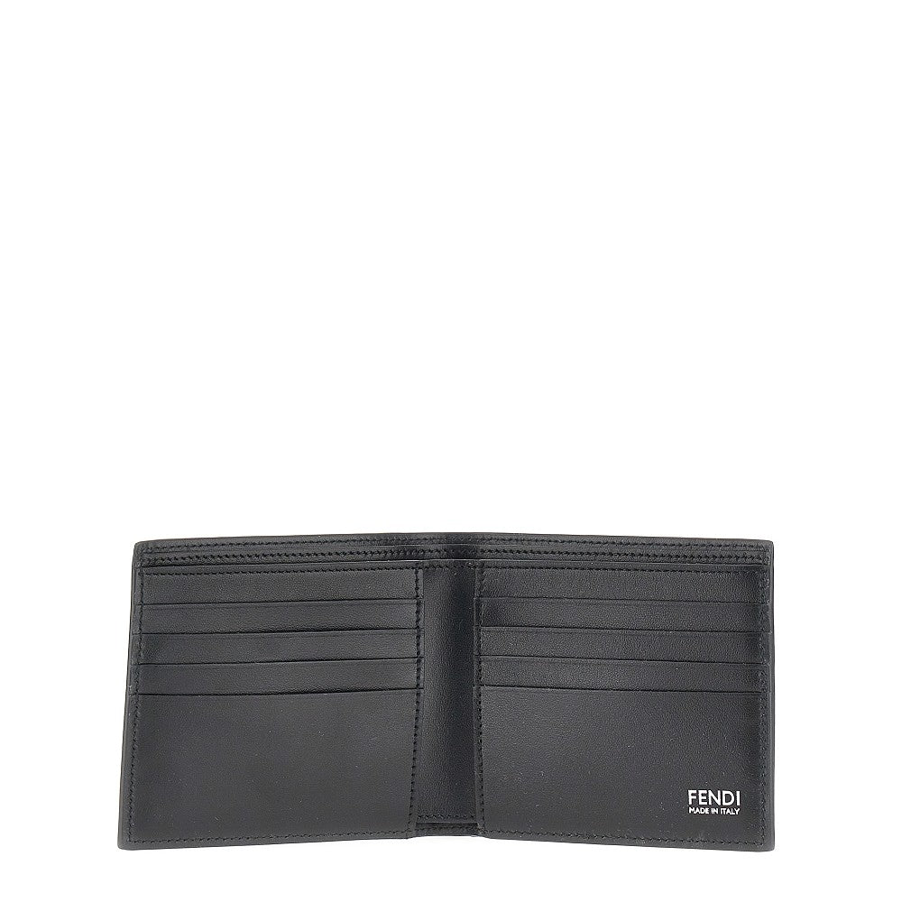 Fendi 'FF' leather bi-fold wallet