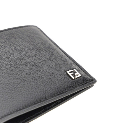 Fendi 'FF' leather bi-fold wallet