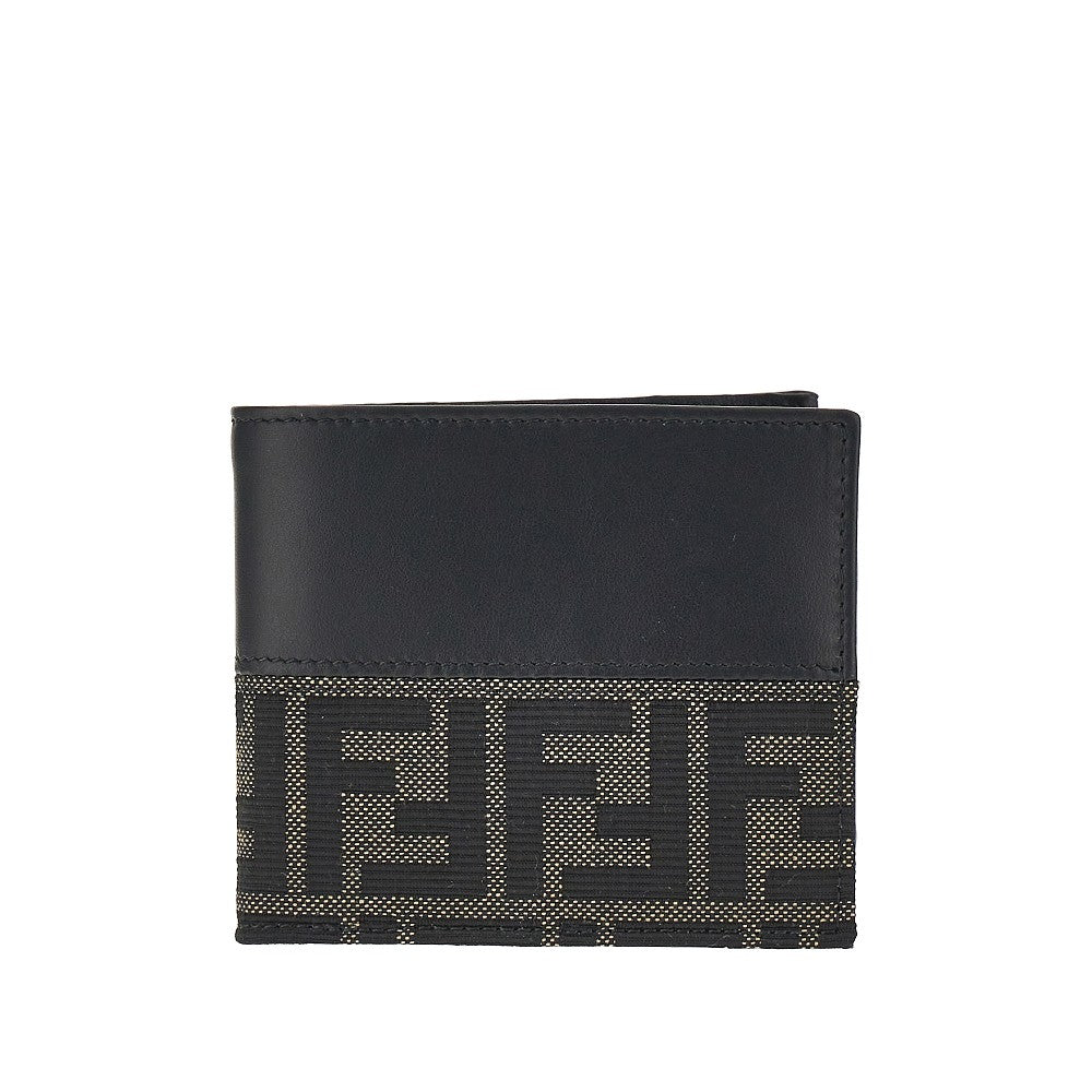 FENDI FF jacquard bi-fold wallet