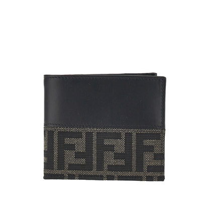 FENDI FF jacquard bi-fold wallet