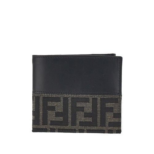 FENDI FF jacquard bi-fold wallet