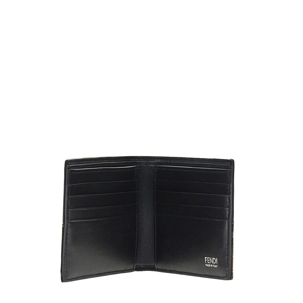 FENDI FF jacquard bi-fold wallet