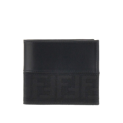 FENDI FF jacquard bi-fold wallet