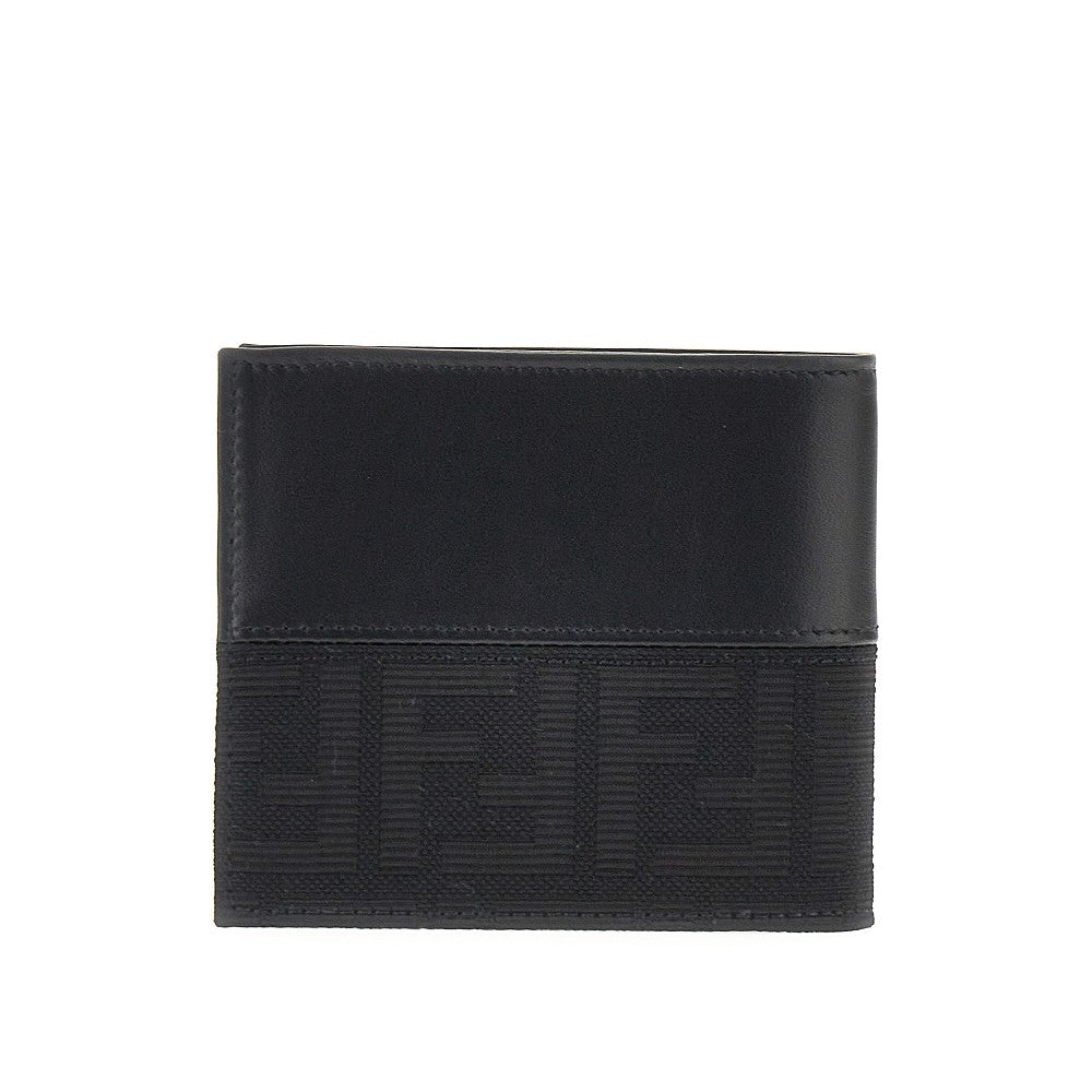 FENDI FF jacquard bi-fold wallet