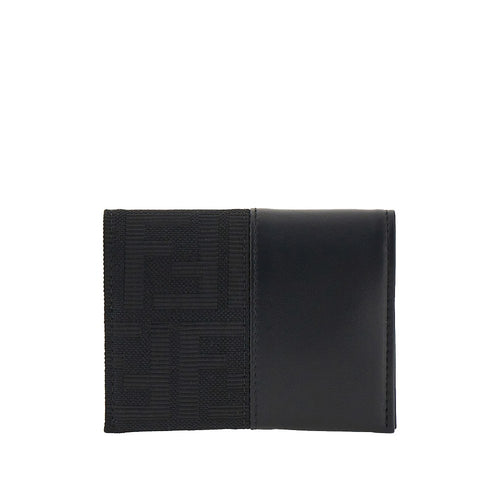FENDI FF jacquard bi-fold card holder